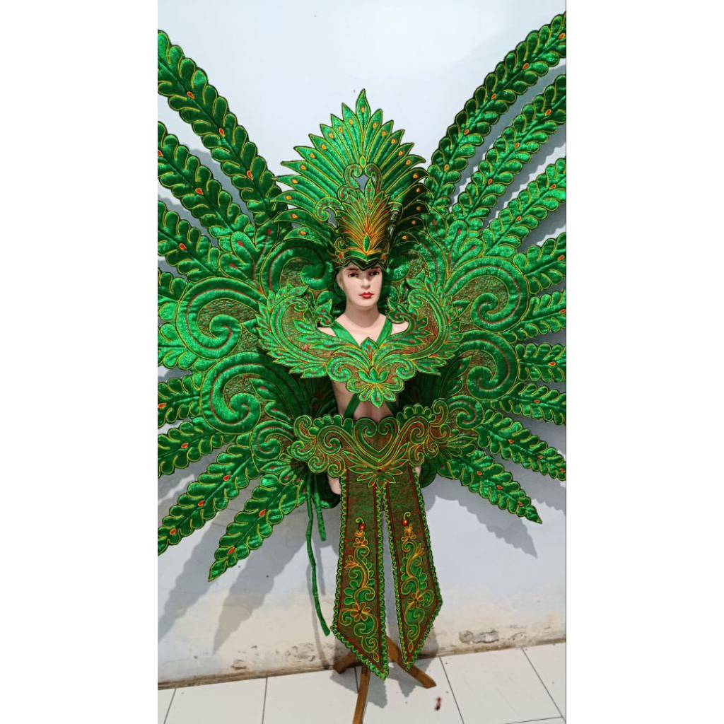 SET LENGKAP AKSESORIS JUMBO MASKOT PRIA | Aksesoris Karnaval | Kostum Karnaval | Sayap Karnaval