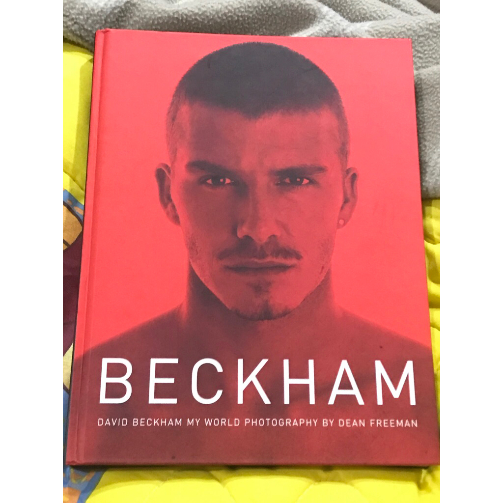 DAVID BECKHAM MY WORLD BOOK MANCHESTER UNITED BUKU