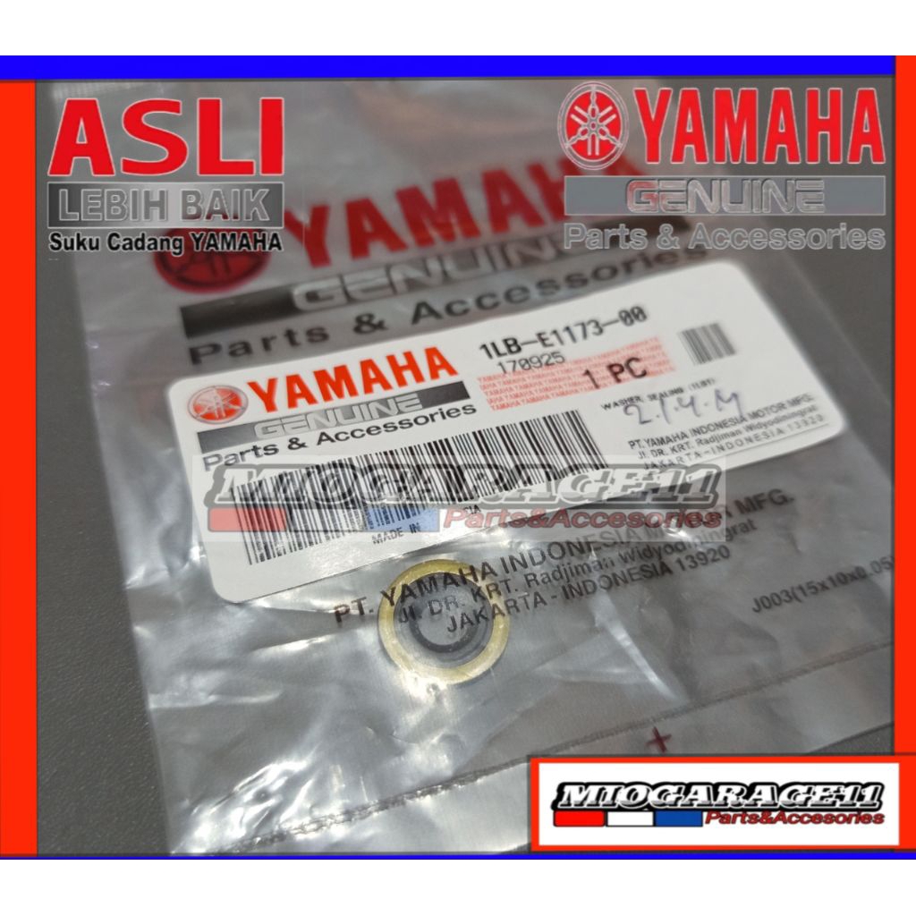 Washer Ring Karet Seal Sil Sealing Tutup Blok Head Heat Mio J GT Soul GT Fino FI X Ride 115 Xeon RC 