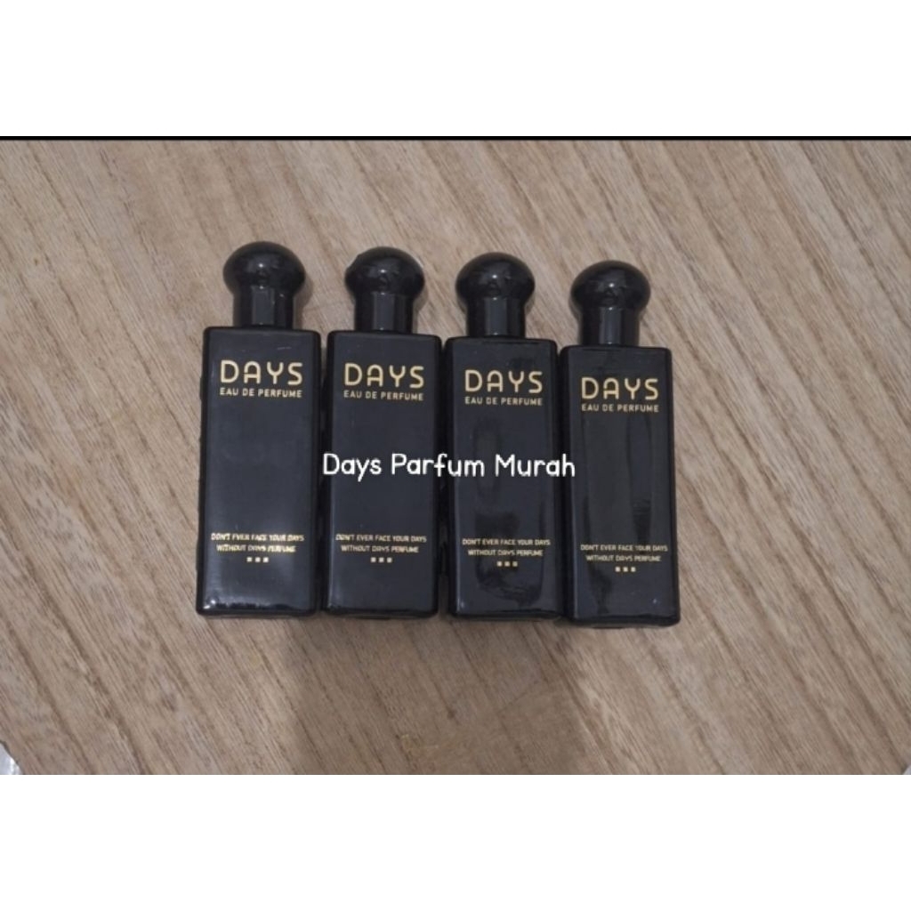 (TULIS VARIAN DI CATATAN) DAYS PARFUM ORIGINAL GROSIR ALL VARIAN (30ml)