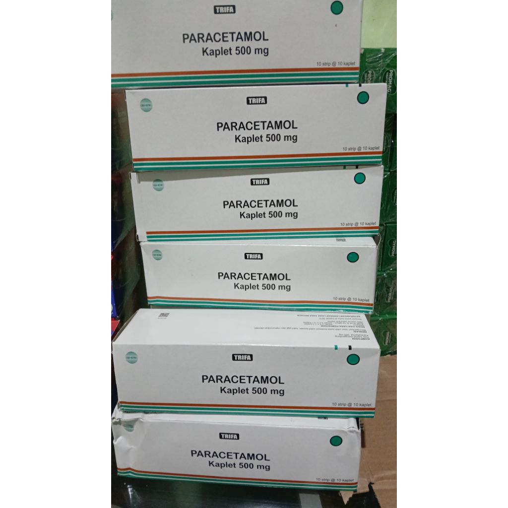 paracetamol kaplet 500 mg(box)