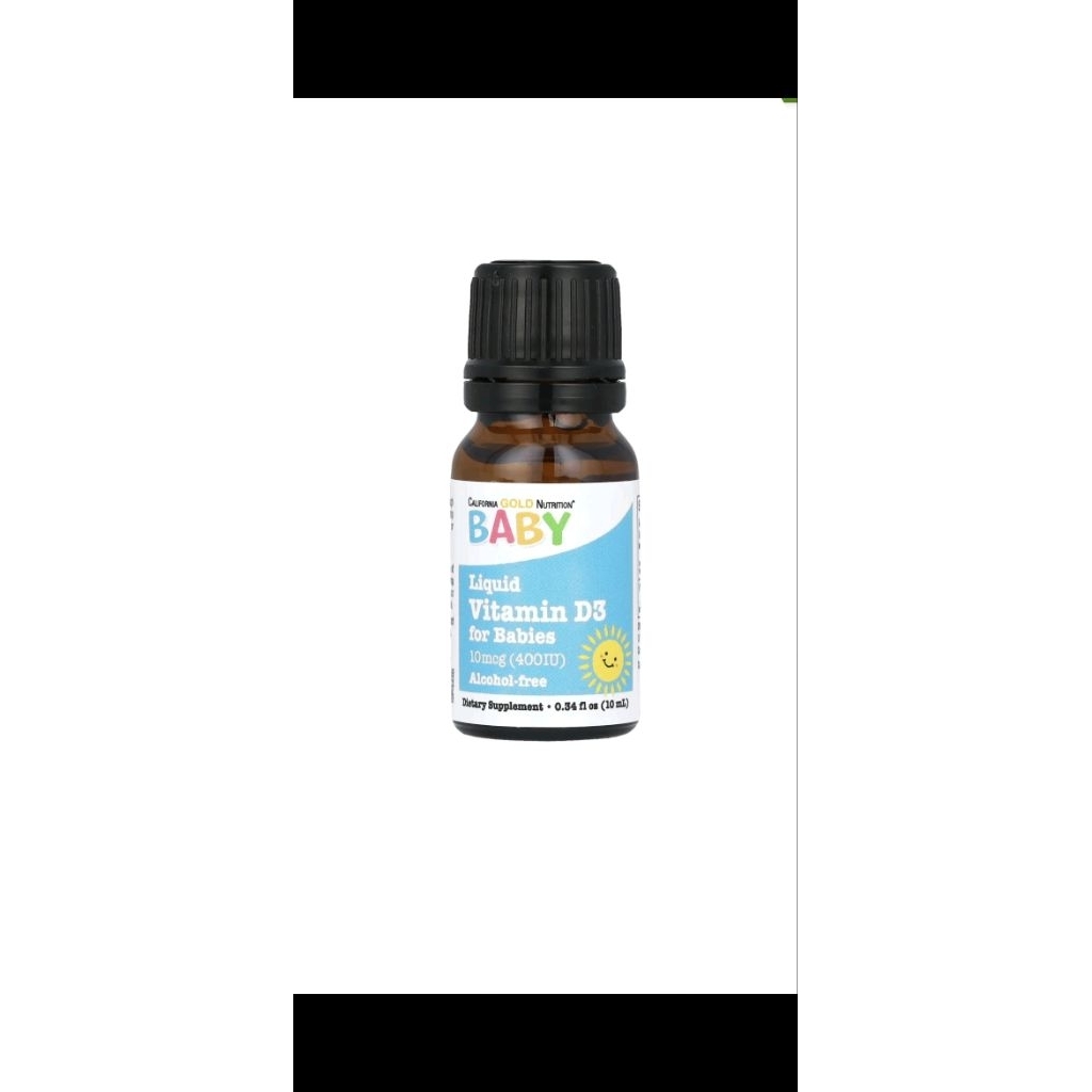 California Gold Nutrition Baby Vitamin D3