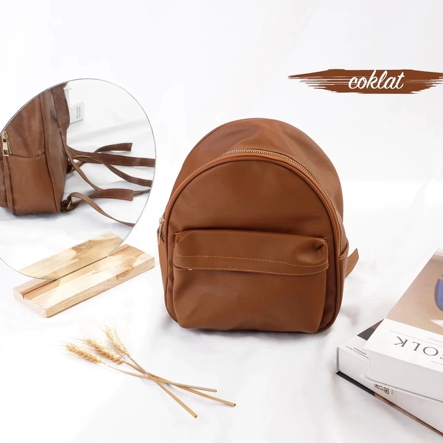 Tas Ransel Arisha Serbaguna / Tas Gendong kulit sintetis multifungsi wanita / tas wanita bagpack