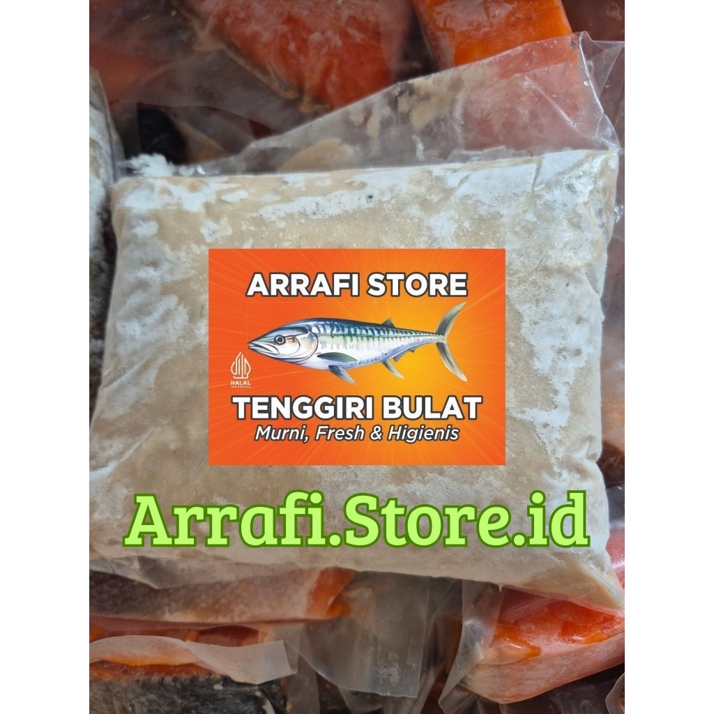 Ikan Tenggiri Bulat Giling 1kg Fresh Frozen untuk Pempek Siomay Tekwan dan Olahan Makanan Ikan Gilin