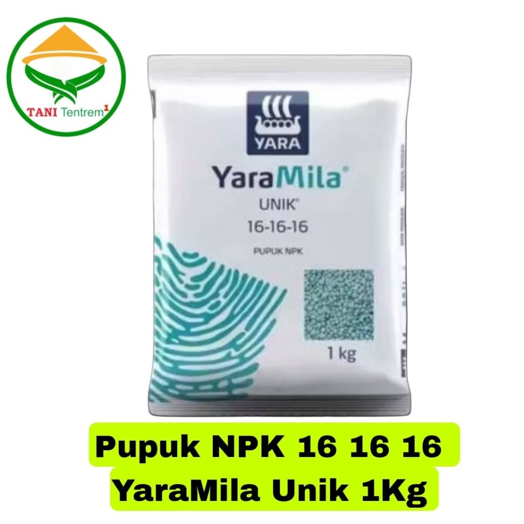 Pupuk Npk 16 16 16 Yaramila Unik Kemasan pabrik 1kg