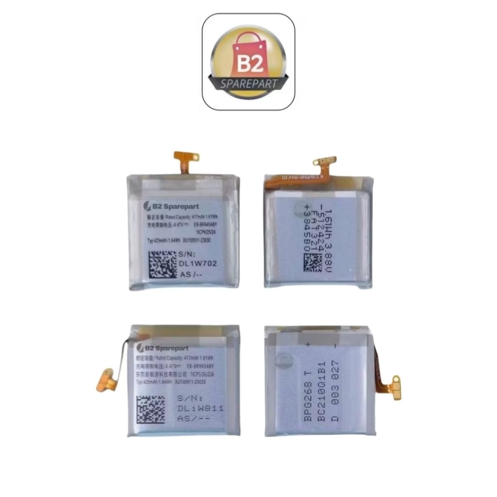 B2 SPAREPART - Baterai EB-BR945ABY/EB-BR965ABY Untuk Model Samsung Watch 6 / Watch6 Classic R940/R94