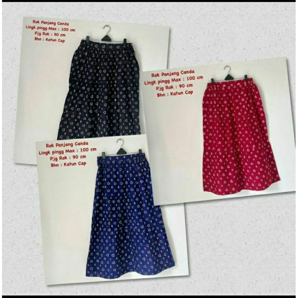 Rok Panjang Canda Batik Solo Rok Batik Wanita