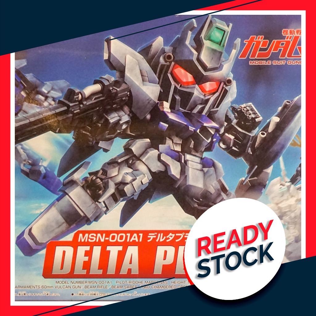 SD BB MSN-001A1 Delta Plus Gundam Bandai MIB