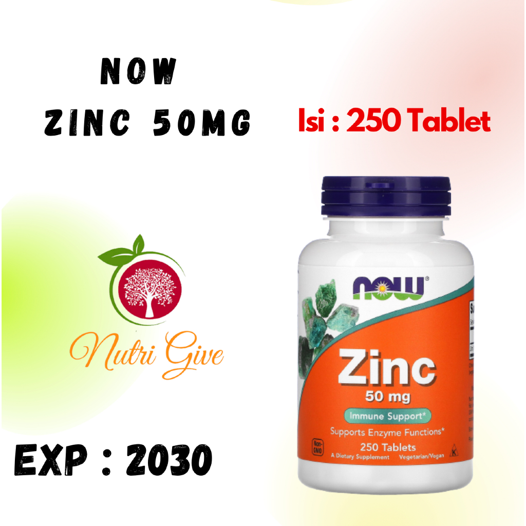 NOW ZINC 50 MG / ZINC 50MG NOW / VITAMIN ZINC / NOW FOODS