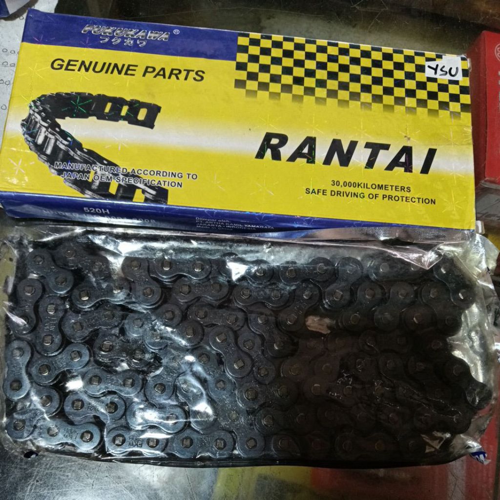Rante, Rantai Tiger 520 H-110 L Hitam