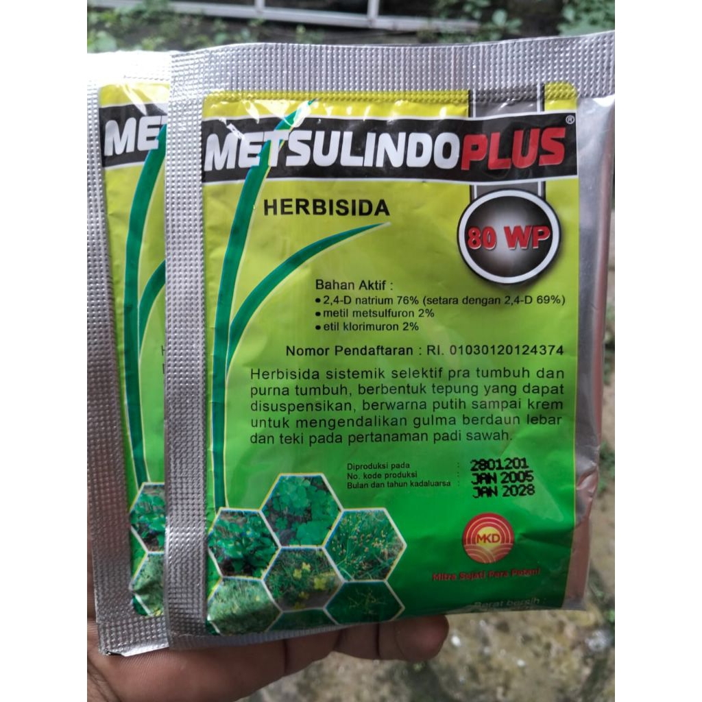 herbisida metsulindo 80wp