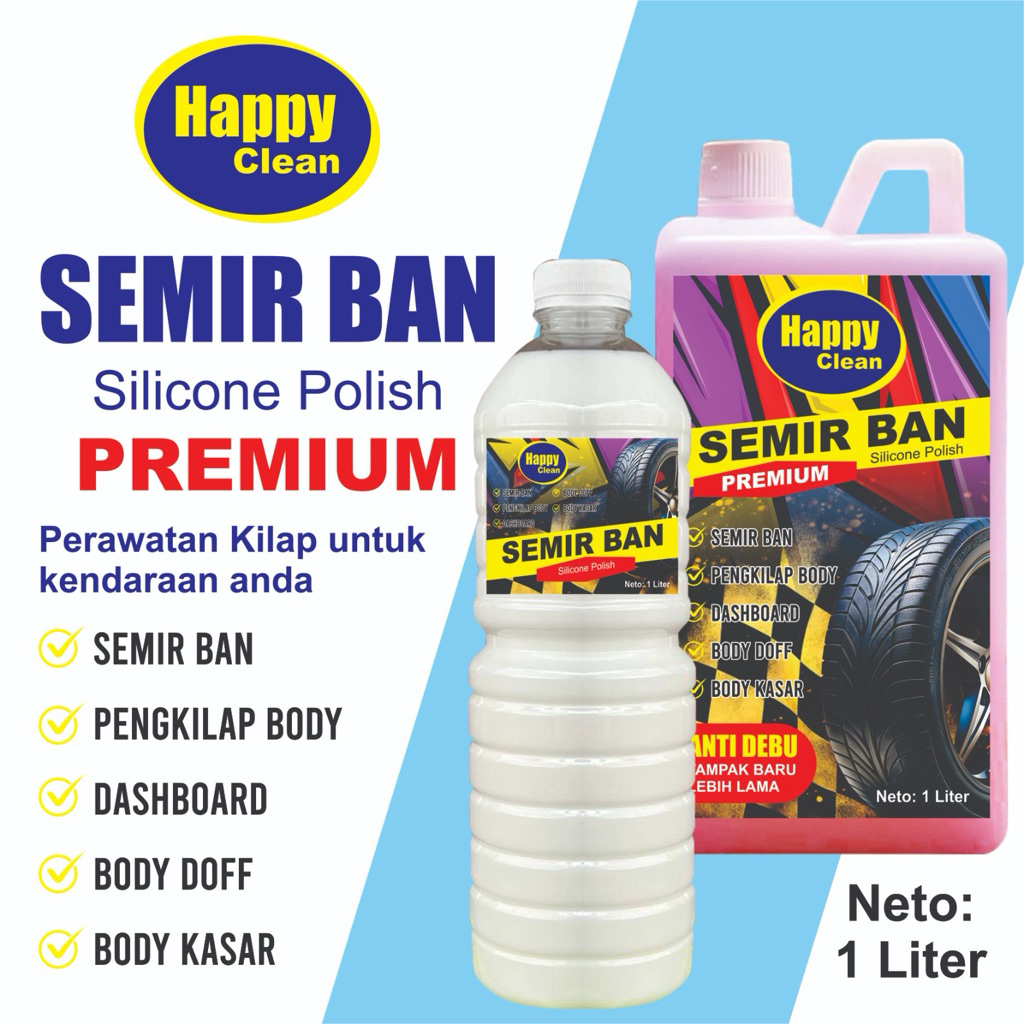 Semir ban Motor & Mobil silicone polish pengkilap body