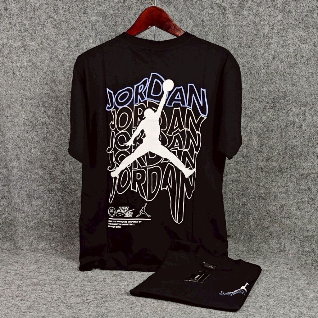 OUTFIT PREMIUM Baju Kaos Unisex Premium Air Jordan Cotton Full Tag Miror 1:1