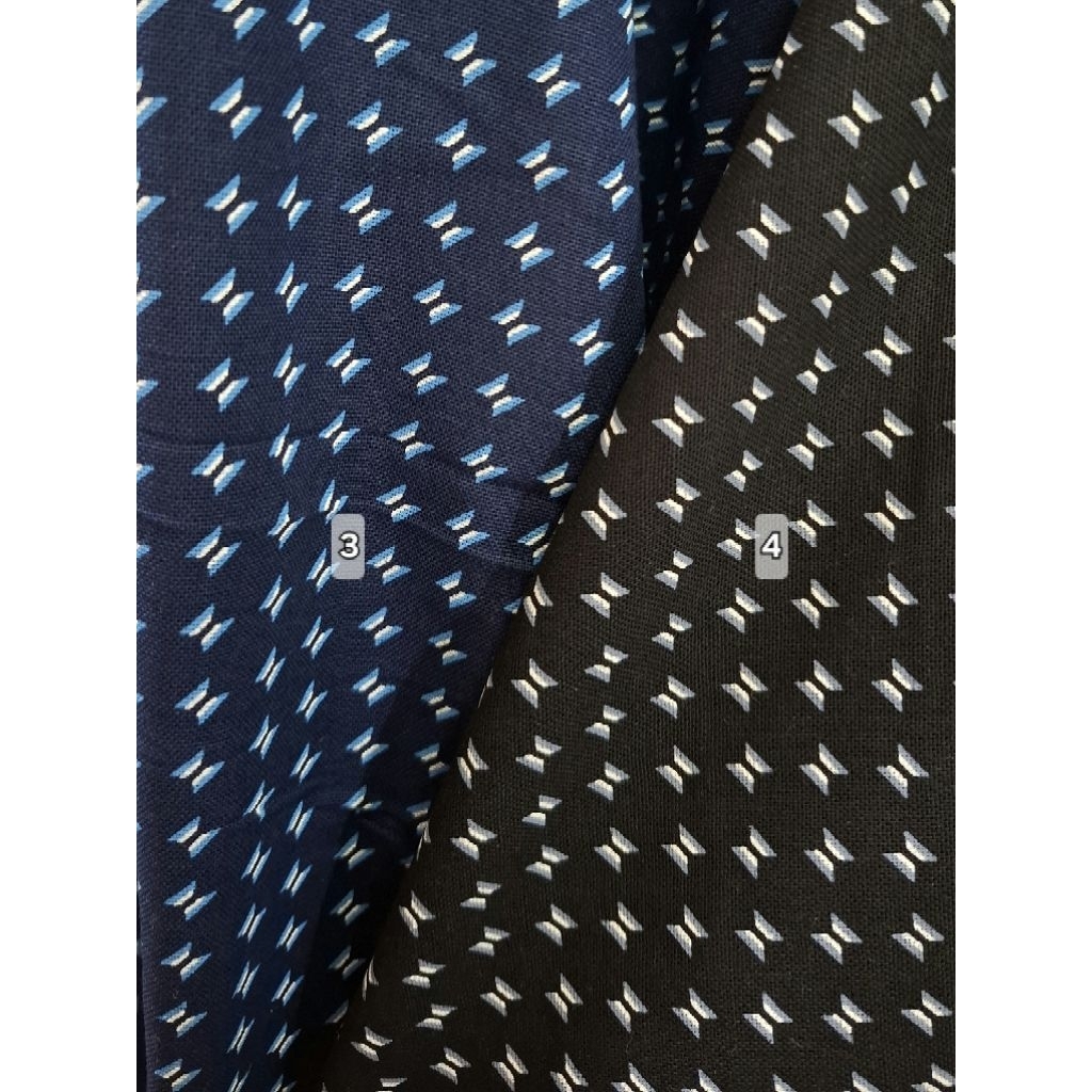 KAIN METERAN LINEN RAMI MOTIF GARMENT