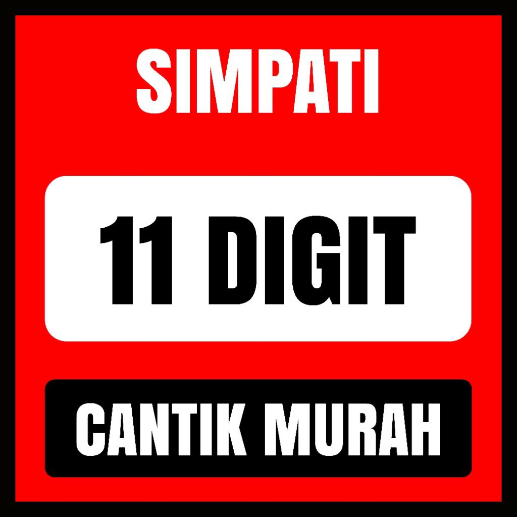 Perdana simpati cantik 11 digit murah