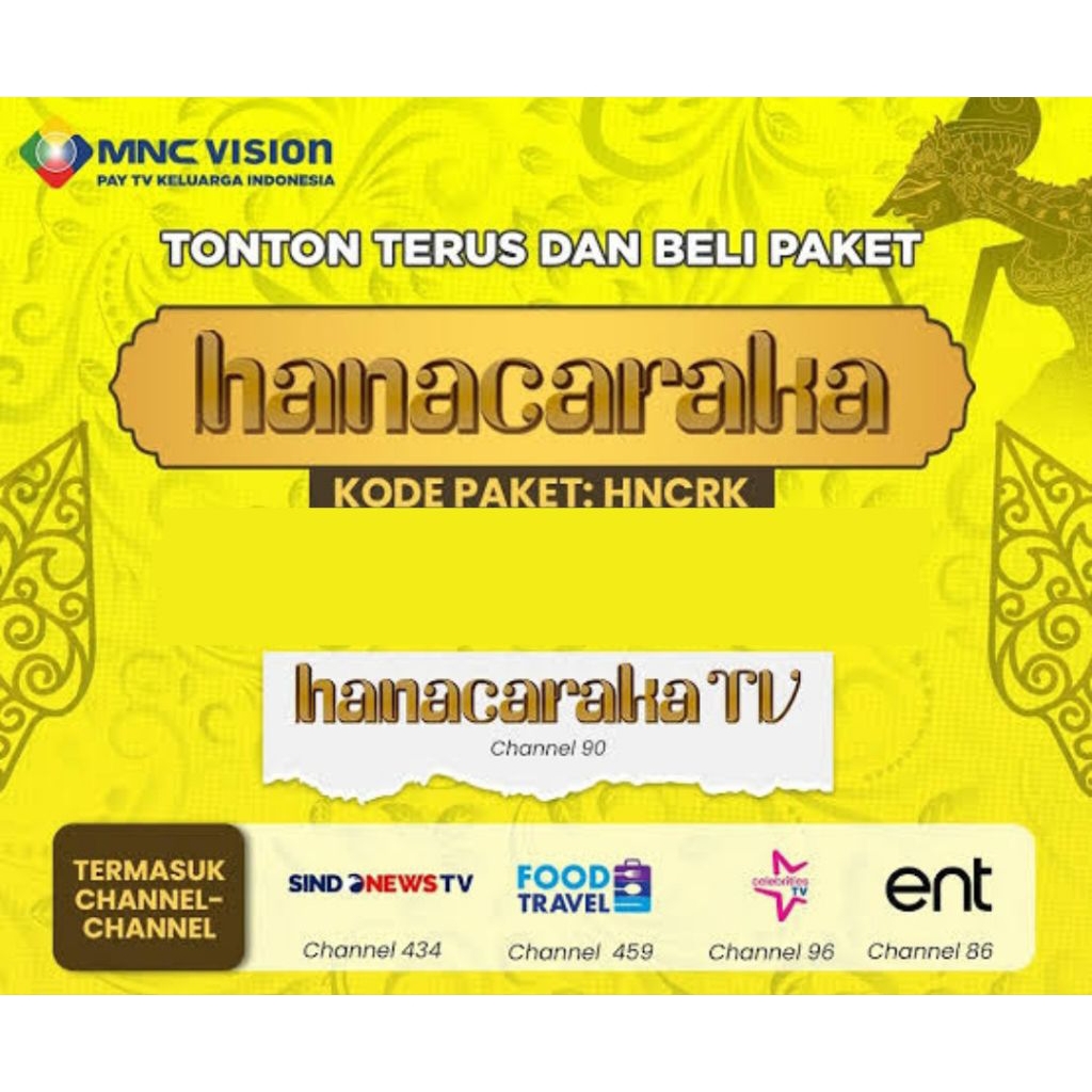 Voucher Paket Tambahan Jawara MNC Vision Hanacaraka