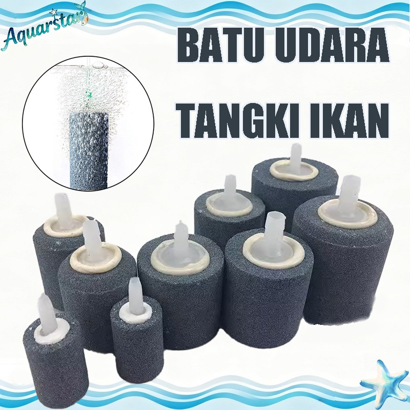 Air stone Bola Bakso Batu Air Stone Gelembung Udara Oksigen Aerator Ikan Aquarium