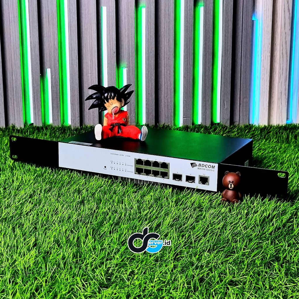 Switch BDCOM S2510-C 8 port gigabit & 2 SFP ports