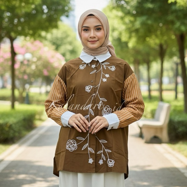 Atasan Kemeja Sailor Bkk | Atasan Kerah Sailor Saturday Bkk