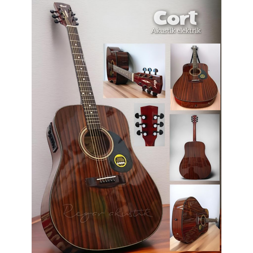 Gitar akustik elektrik Cort