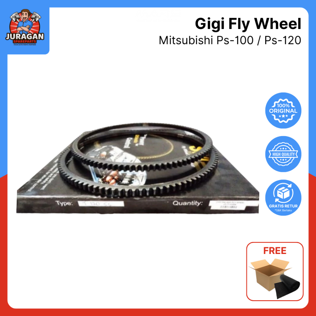 Gigi Fly Wheel Mitsubishi Ps-100 / Ps-120