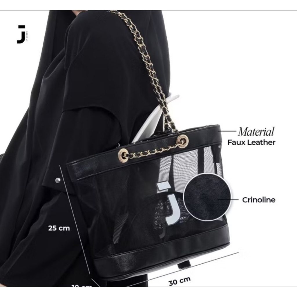 Totebag Medium by Jodan Bowgel M Black Nubuch Bag Black Brown Premium Suede Tas Ekslusif Trasnparan 