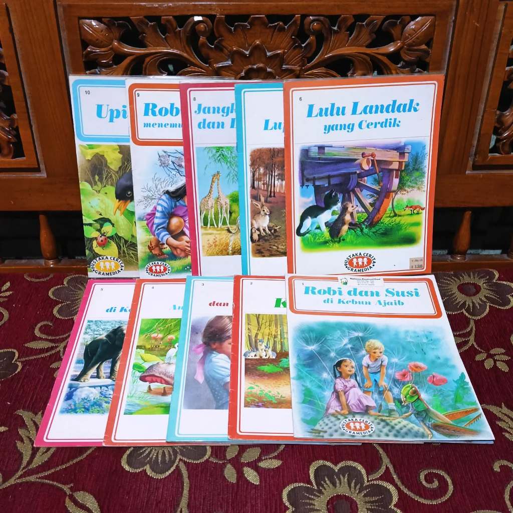 Buku Cerita Dongeng Anak Seri Pustaka Cerita Gramedia