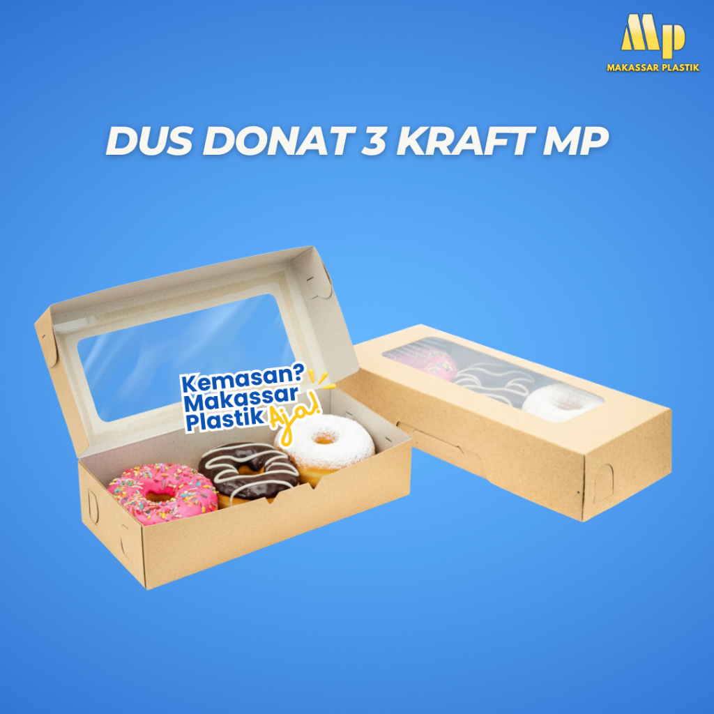 DUS DONAT 3 KRAFT MP / DOS DONAT ISI 3 / BOX DONAT ISI 3 @25 LBR