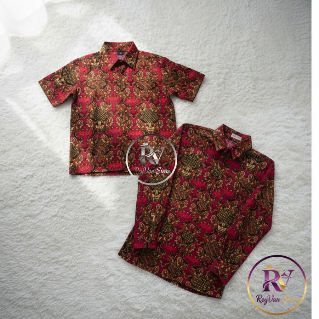 Seragam Batik SD Motif Kujang/Kemeja Batik SD/Seragam Sekolah Batik SD