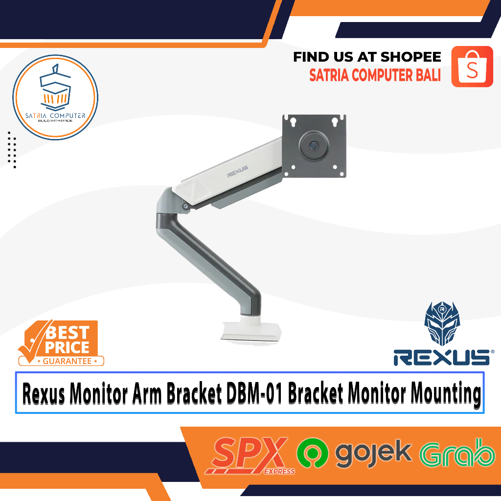 Rexus Monitor Arm Bracket DBM-01 Bracket Monitor Mounting