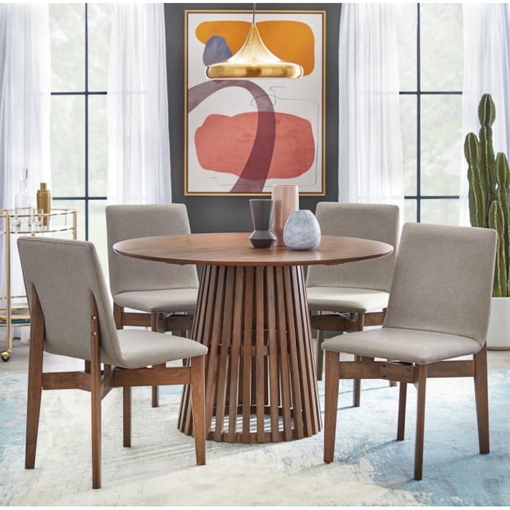 Meja Makan Jati Modern Minimalis