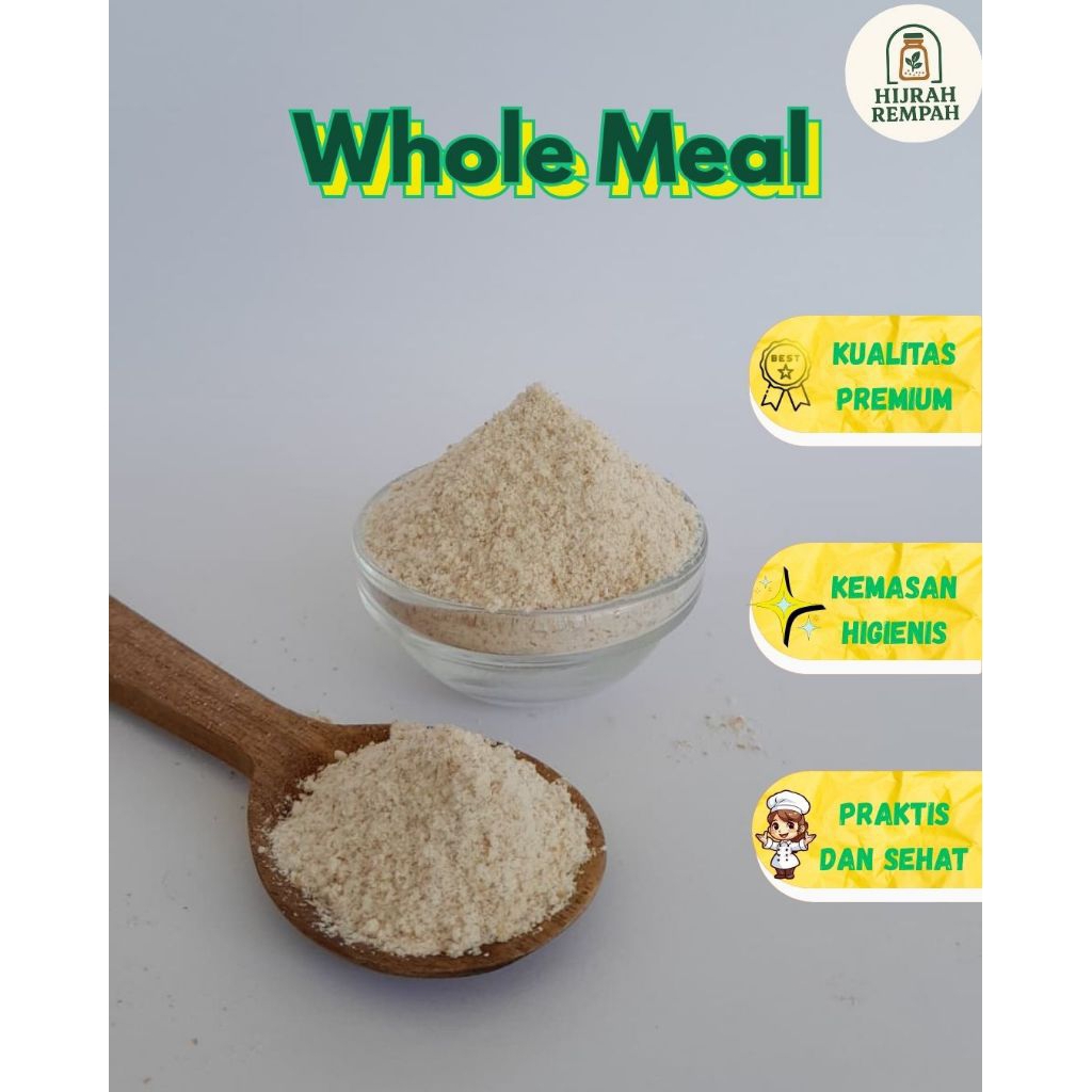 Whole Meal 500gr / Tepung Gandum Utuh