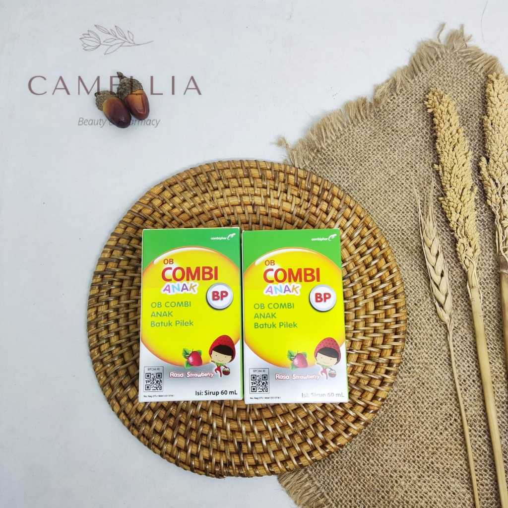 Ob Combi Anak BP 60 ml Rasa Strawberry - Untuk Batuk Pilek
