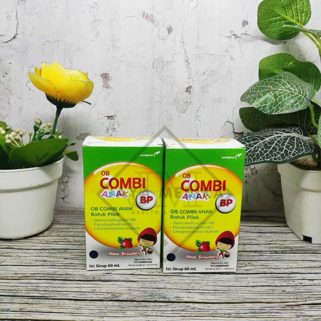 Ob Combi Anak BP 60 ml Rasa Strawberry - Untuk Batuk Pilek