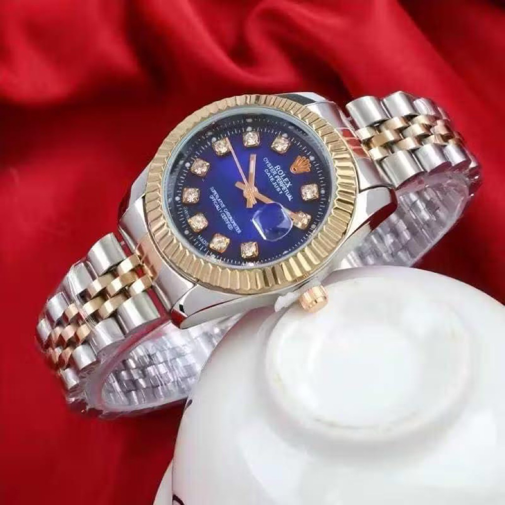 Jam Tangan Wanita Fashion Rantai Mewah