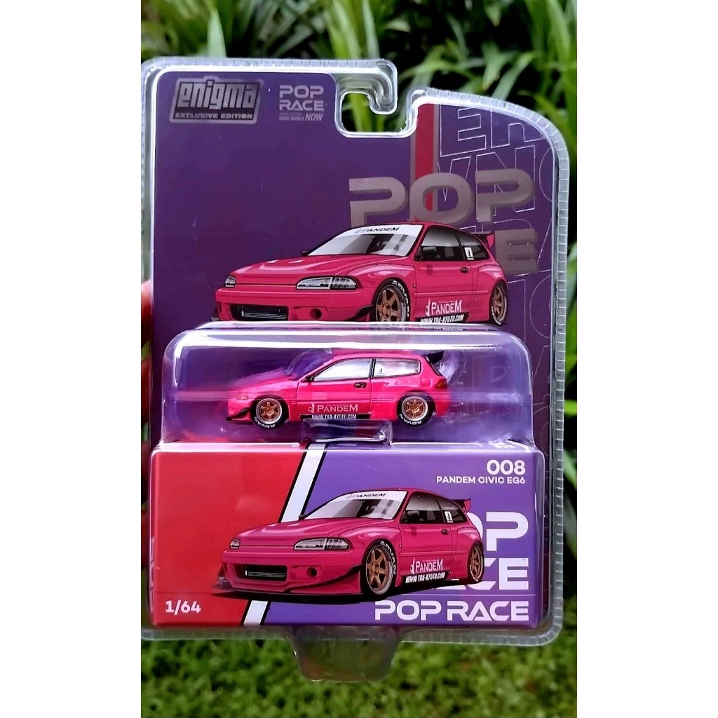 Pop Race Pandem Civic EG Pink