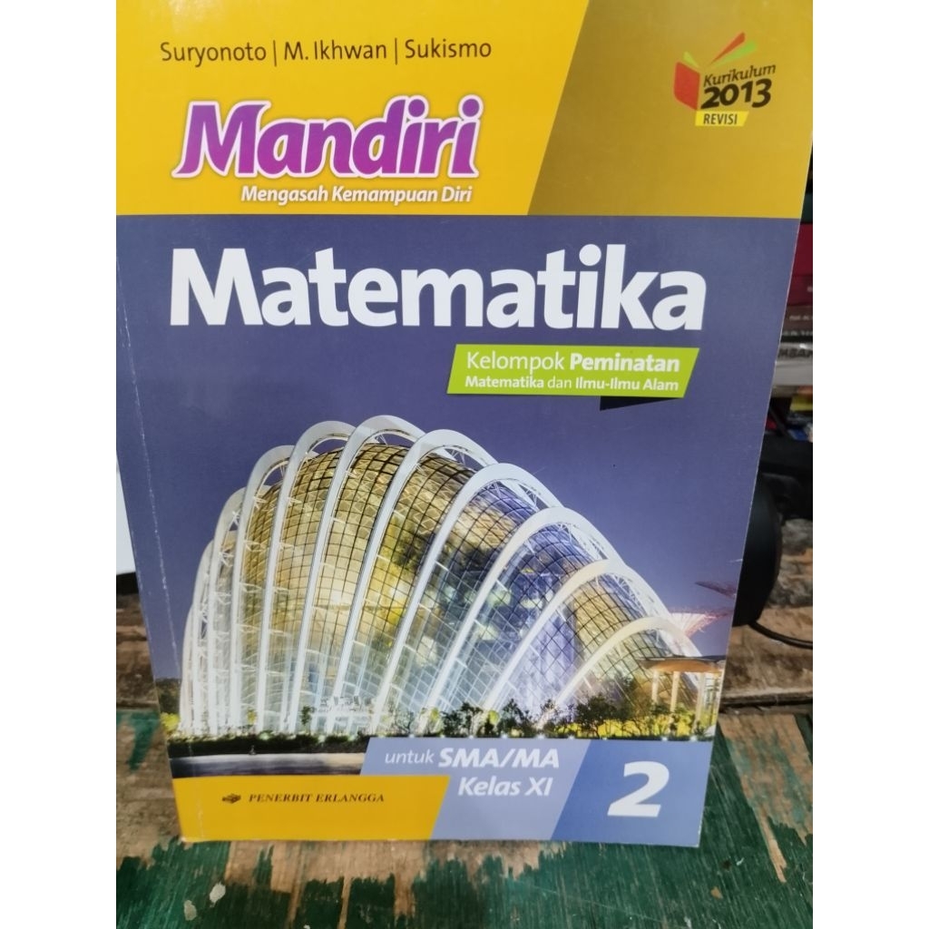 MANDIRI MATEMATIKA KELOMPOK PEMINATAN KURIKULUM 2013 REVISI PENERBIT ERLANGGA