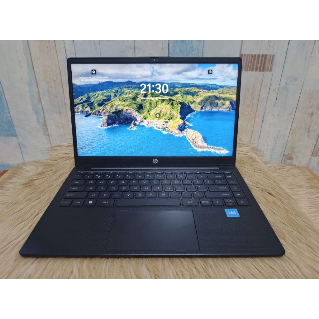 Laptop Desain Slim Terbaru HP 14-ep0xxx Core i3 Gen 12 Ram 8 SSD 512