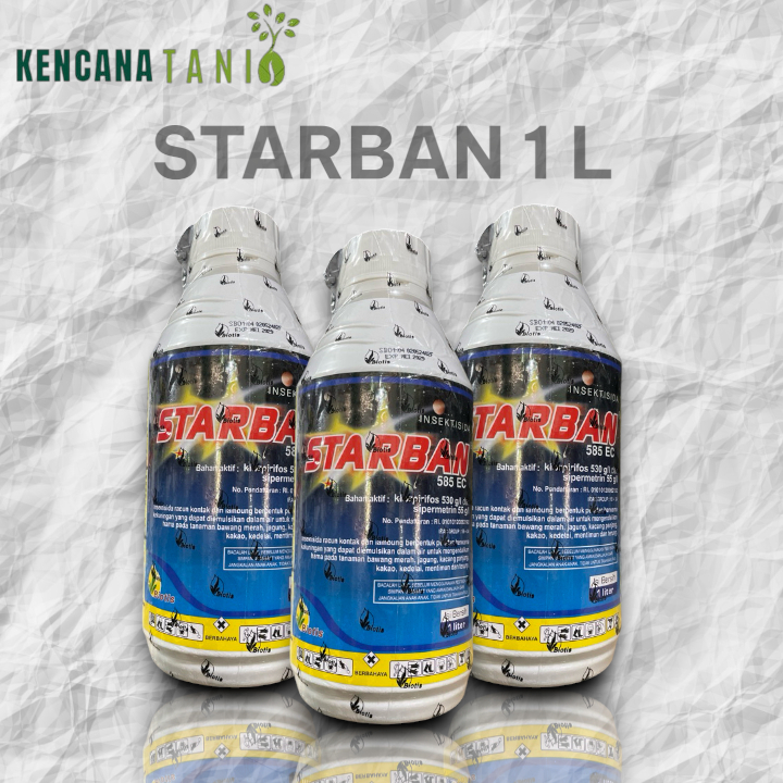 Insektisida Starban 585ec 1L Efektif Ulat Penggerek