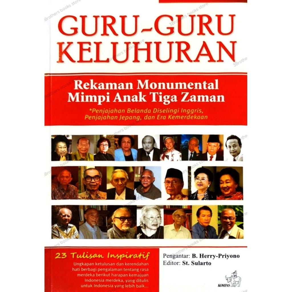 Buku Guru guru keluhuran rekaman monumental mimpi anak tiga zaman