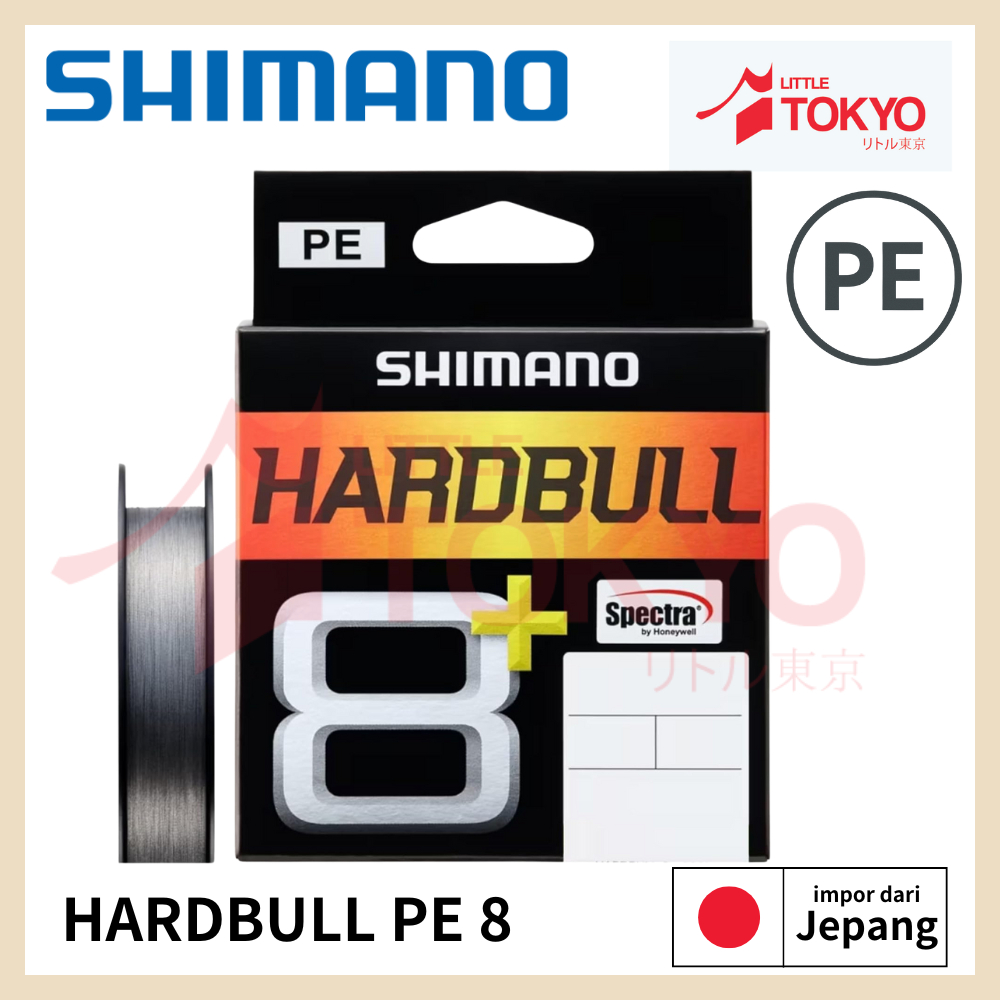 Senar Pancing Shimano Hardbull PE 8 Original From Japan