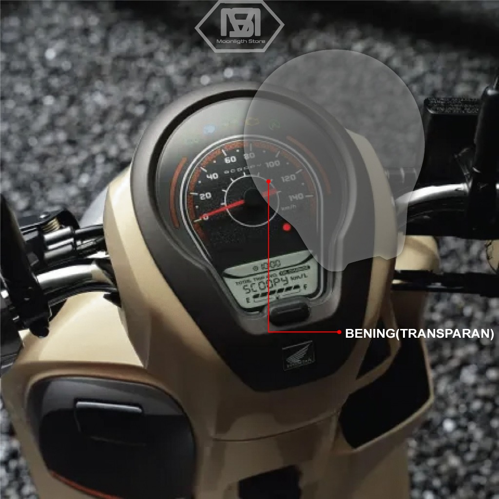 stiker antigores scoopy tahun 2021 stiker pelindung speedometer scoopy