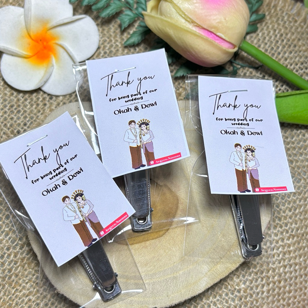 50 PCS PAKET SOUVENIR GUNTING KUKU SEDANG