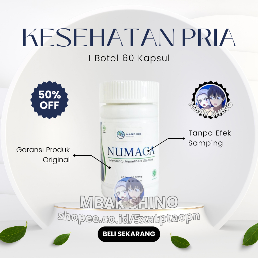 COD CEK DULU NUMACA ORIGINAL. Isi 60 kapsul, Barcode RESMI Pengganti NF VITAMAL3 Kotak/Botol