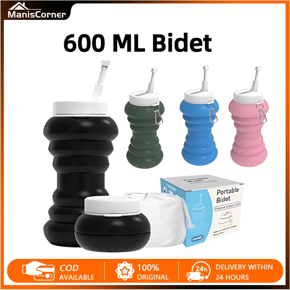 New Portable Bidet Spray 600ml  Bidet Portable Travel Bidet Sprayer Personal Cleaner Travel-Collapsi