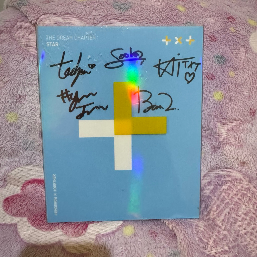SIGNED ASLI ALBUM TXT