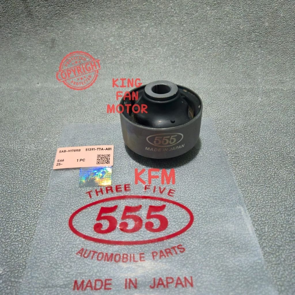 BUSHING LOWER ARM HRV 555 JAPAN 1PC- BOSHING ARM HRV 555 JAPAN