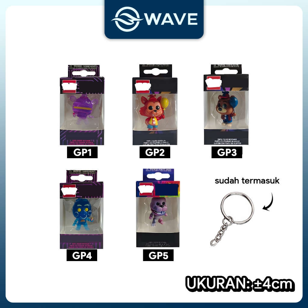 WAVE_OS Pop Keychain Pop Figure Balloon Foxy – Five Nights at Freddy’s |