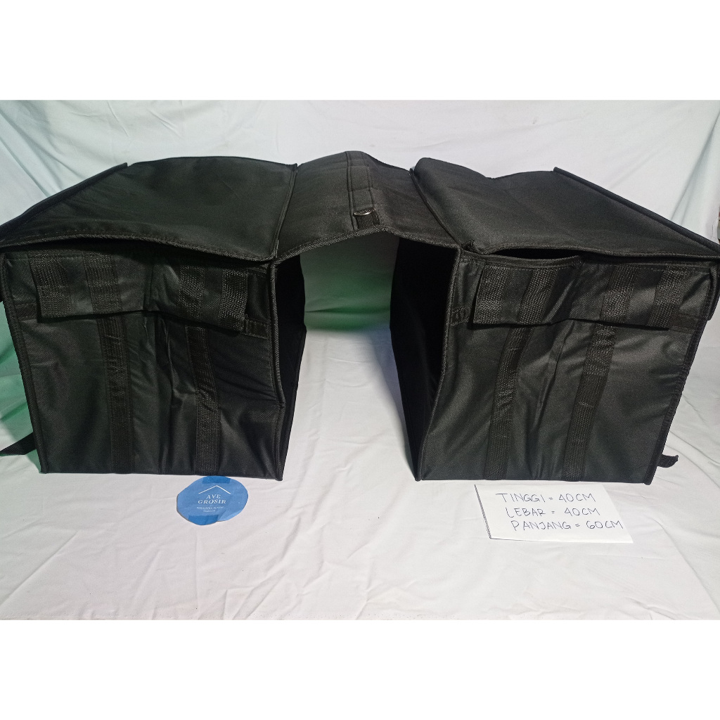 TAS POS MOTOR TEBAL KUAT ANTI AIR SUPER JUMBO MUAT BANYAK AWET KURIR BARANG SALES SELES EXPEDISI SRA