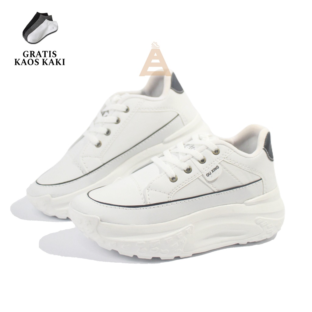 STEPELLA Sepatu Sneakers Wanita JOANNA Sepatu Sport Wanita Casual Shoes Ootd Round Toe